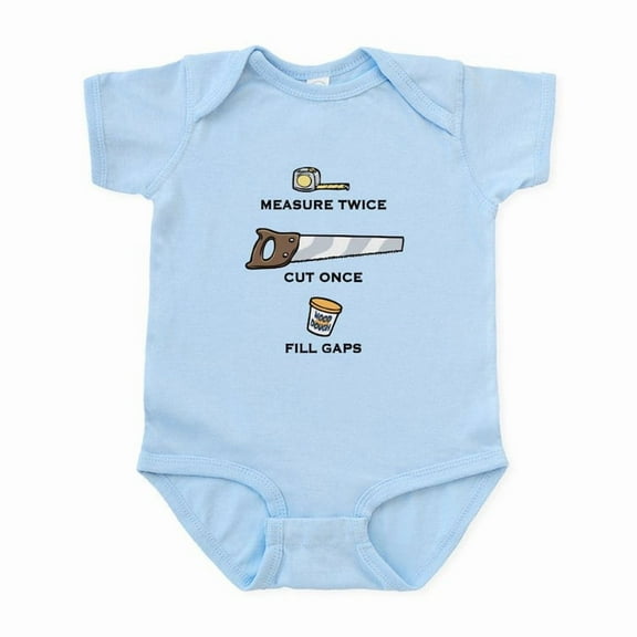 CafePress - Fill Gaps Infant Bodysuit - Baby Light Bodysuit, Size Newborn - 24 Months