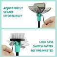 thumbnail image 4 of UPETTOOLS  Aquarium Algae Scraper Cleaner with 5 Stainless Steel Blades – Fish Tank Glass Cleaning Brush for Easy Tank Maintenance, 4 of 8