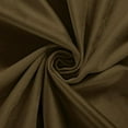 thumbnail image 6 of Homi Drapes Double Pinch Pleated Velvet Curtains Thermal Insulated Room Darkening Drapes for Bedroom/Livingroom Along with 1 Panels,Tiebacks,Hooks (Mocha, 30"x108"), 6 of 6