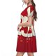 thumbnail image 2 of Disketp Happy New 2025 Year para Vestido de Manga Corta para Mujeres, Vestidos de Verano para Mujeres, Casual y Holgado para la Playa, 2 of 6