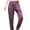 Red, variant on biudgviw Workout Pants for Women Comfy Elastic Waist Stretch Long Pants Fall Soft Solid Color Pleated Jogger Trousers