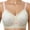 White, variant on OGLCCG Nursing Bras for Breastfeeding Cups with Front Flap Closure Seamless Maternity Bras for Pregnancy Ultra Comfort Sleep Bralette for Women
