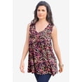 thumbnail image 2 of Roaman's Women's Plus Size Cotton Ultimate Swing Tank Top, 2 of 6