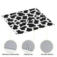 thumbnail image 4 of Vsdgher Cow Print Black White Print Dish Drying Mat, Kitchen Counter Mat, Dish Drying Pad for Dishes, Utensils, Pots and Pans,16" x 18", 4 of 8