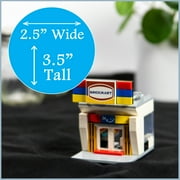 Brick Loot Mini City Brickmart Store Brick Building Kit, 122 Pieces, Compatible with Major Brands