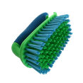 thumbnail image 3 of Dependable Industries 2 Pack Multi Purpose Plastic and Nylon Bristle Household Cleaning Scrub Brush, 3 of 8