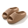 thumbnail image 1 of Women's Super Soft Eva Thick Platform Slides, Minimalist And Comfortable Indoor Bathroom Non-Slip Slippers, Women's Slippers, 1 of 4