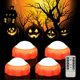 thumbnail image 1 of Halloween Pumpkin Lights, Pumpkin Lights Battery Operated, Halloween Decorations with Remote Timers, Halloween LED Pumpkin Lights, 1 of 5