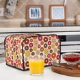 thumbnail image 6 of Lsque Donut Print 4 Slice Toaster Cover , Kitchen Appliance Dustproof Protector , Toaster Protector Dustproof Kitchen Appliance Cover, 6 of 7