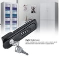 thumbnail image 2 of Gabinete de leva con combinación de código de aleación de zinc digital Cerradura segura con contraseña conveniente con llaves, color negro, 2 of 8