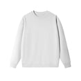 thumbnail image 4 of Pulls d'Automne pour Femmes Élégants T-Shirt à Manches Longues Col Rond Confortable Ample Grande Taille Blanc TTG, 4 of 4