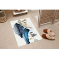 thumbnail image 6 of Abstract Rugs, Minimal Mountain Painting Rugs, Bathroom Rug, Golden Deer Rugs, Door Mat Rug, Cool Rugs, Landscape Rug, Large Rugs, 2.6'x6.5' - 80x200 cm, 6 of 8