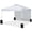 White with Side Wall-10x10ft, variant on Easy Pop-Up Canopy, Pop Up Commercial Pop-Up Gazebo Tent, Waterproof Outdoor Screen Tent for Parties, Camping, Garden, Outdoor