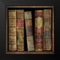 thumbnail image 2 of Brennan, Russell 20x20 Black Modern Framed Museum Art Print Titled - In The Library I, 2 of 5
