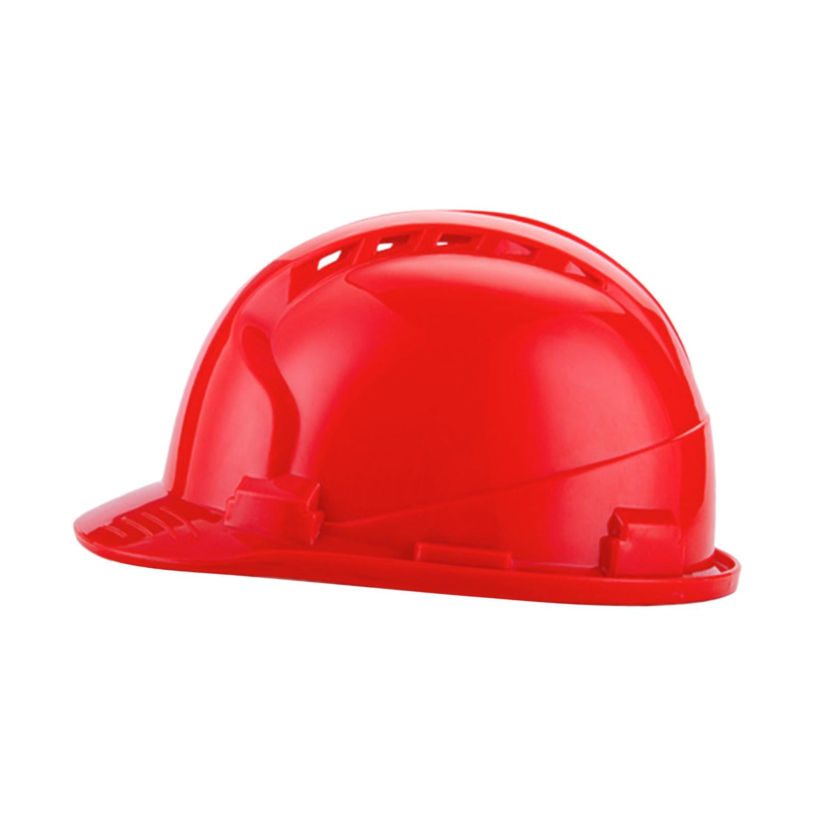 SunniMix Hard Hat Supplies Construction for Building Steeplejack Adults red