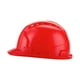 thumbnail image 2 of Casco duro engrosado, casco de trabajo multifuncional, resistente, transpirable, gorra de protección, casco de trabajo para construcción, escalada, rojo, 2 of 8