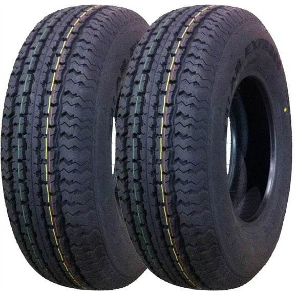 Free Country New Premium ST175 80R13 Radial Trailer Tires, Set of 2