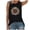Black, variant on Viikei Tank Top for Women Sleeveless Tops Plus Size Letters Printing Sleeveless O-Neck Vest Tank Shirt Tunic Blouse Tops