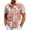 Pink, variant on Men's Vintage Hawaiian Shirt Short Sleeve Summer Beach Shirt Men Clothing,Size M-4XL