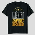 thumbnail image 2 of CONCACAF 2025 Mexico Gold Cup Champions T-Shirt, Men's And Women's Graphic Tee 100% Cotton by TBun, Full Sizes S-5XL, 2 of 5