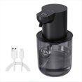 thumbnail image 1 of Dispensador Automático de Jabón Espumoso, Ajustable en 4 Niveles, Sin Contacto, Recargable, de 400 Ml, para Montaje en Pared., 1 of 5