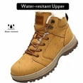 thumbnail image 5 of Visionreast Men Womens Winter Snow Boots Insulated Outdoor Hiking Shoes Faux Fur Lined Warm Boots, 5 of 8