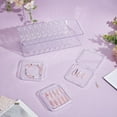 thumbnail image 4 of 12pcs Press On Nail Storage Box 3.4x3.3'' Nail Packaging Organizer Beads Organizer Box Acrylic Display Case with 30pcs Adhesive Double Sided Tape, 4 of 5