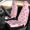 thumbnail image 2 of Sikiie Strawberries Car Seat Protector 2 Pack Car Seat Cushion Mat, Car Seat Covers for SUV, Truck, Van, 2 of 7