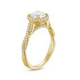 thumbnail image 2 of 0.80 Ct Luxurious Round Cut Solitaire Natural Diamond Engagement Ring for Girls in 18K Yellow Gold Size 5.5 (F-G/VS1) by Diamond-Capitals, 2 of 6