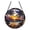 D014- N, variant on Stained Glass Suncatcher, Suncatcher for Window, Decorative Hanging Art Piece, Tropical Sunset Palm Tree Hanging Decor, 8 Inch Diameter 2D Acrylic 2D Window Ornament, 1Pc Light