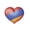 Heart of Armenia, variant on Armenia Proud Teen Hi Fashion Designer 90210 Face Mask