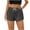 01 Dark Gray, variant on Weiqiqre Womens Shorts Casual Fuzzy Pajama Shorts Fleece Lounge Short Pants