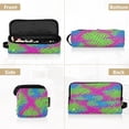 thumbnail image 2 of Hair Tools Storage with Heat Resistant Mat- Art Color Printed Curling Iron Travel Bag/Flat Iron Case for Women, 2 of 8