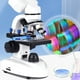 thumbnail image 3 of Microscopio Profesional ANGGREK de Gran Aumento 40X-5000X con Iluminación Cuerpo de Metal Fino, 3 of 8