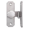 thumbnail image 2 of Barn Sliding Door Latch Lock Door with Mounting Screws for Garage Argent, 2 of 9