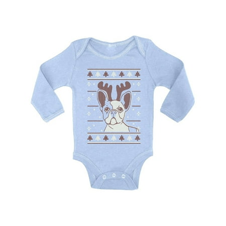 

Awkward Styles Ugly Christmas Baby Outfit Bodysuit Xmas Puppy Baby Romper