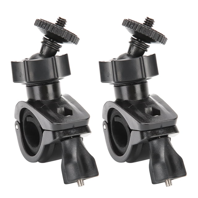 2PCS Car Dash Cam Holder, Portable Dash Camera Mount Holder, Small and Lightweight Camera DV Mount Holder Bicycle Motorcycle Bracket