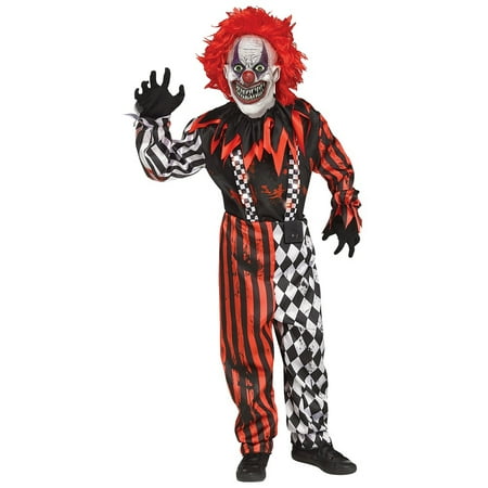 Freak Show Clown Child Costume - Medium