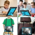 thumbnail image 4 of Fancing for Onn 12.1 Inch Pro Tablet 2024 Model Case/Onn 12.1" Tablet Pro 100146663 Case,Kids Shockproof Case with Shoulder Strap for Walmart Onn 12.1" Tablet Pro (2024 Model:100146663)(Black/Blue), 4 of 7