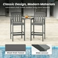 thumbnail image 5 of Segmart Outdoor Patio Furniture Sets, 3 Pieces Bistro Rattan Wicker Conversation Chairs Sets with 2 Single Chair, Rattan Wicker Chairs with Coffee Table for Front Porch Outside Balcony, Beige, S7590, 5 of 8
