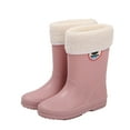 thumbnail image 3 of Baby Boy Girl Adorable Rain Boots With Easy-on Lightweight and Waterproof Non- Sole Rainboots Birthday Gifts for Baby Toddler, 3 of 4