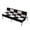 Black & White Print, variant on Futon Sofa Bed Twin Sleeper with Adjustable Backrest, Gray 3-Seater Metal Frame Convertible Couch for Small Spaces Apartment Dorm Office