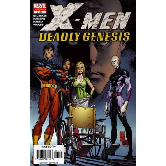 X-Men: Deadly Genesis #4 VF ; Marvel Comic Book