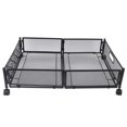 thumbnail image 1 of Under Bed Storage on Wheels, Underbed Rolling Metal Containers Boxes, Foldable Underbed Storage Bags or Clothing Blanket Beddin, 1 of 7