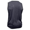 thumbnail image 6 of Mens Sleeveless T-Shirts Casual Muscle Workout Tank Tops with Pocket Summer Bodybuilding Athletic Shirts, 6 of 6
