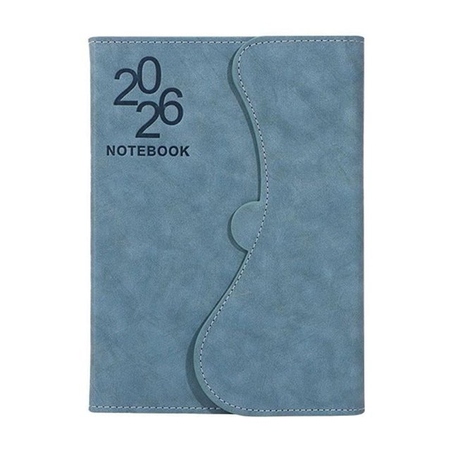 304page Notebook Office Supply Day Planner Workbook Portable Reusable 2026 2026 Day Planner Notebook Meetings