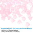 thumbnail image 4 of Uxcell 200 Pcs Acrylic Frosted Flower Beads Trumpet Flower Beads, Pink, 4 of 6