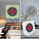 thumbnail image 5 of Reproductor de CD portátil Radio FM 5.1 compatible con Bluetooth montado en la pared con soporte JShteea El nuevo, 5 of 7