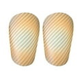 thumbnail image 5 of sunsanly 1 Pair Mini Soccer Shin Guards Fiber Pattern Anti-slip Kids Teens Adults Players Miniature Shin Pads Protectors Football Games Protective Equipment, 5 of 8