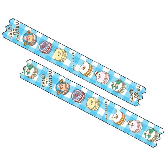 [One Piece] "Sanji no Oyatsu" Washi Tape- Blue